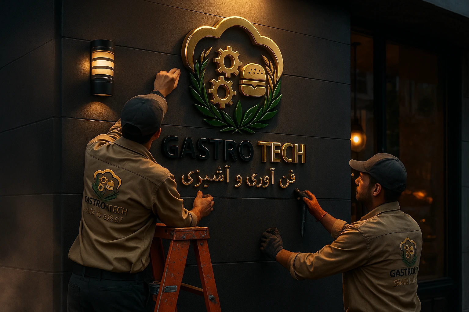 طراحی تابلو و نصب (Signage Design)