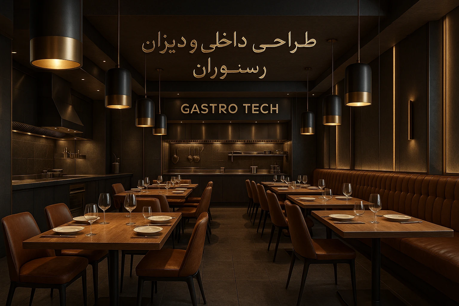 طراحی داخلی و دیزاین رستوران (Interior & Restaurant Design)